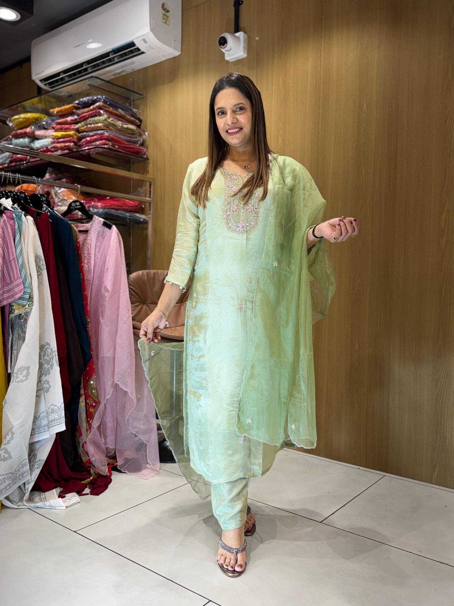 Simmer Tissue Green 3pc Set