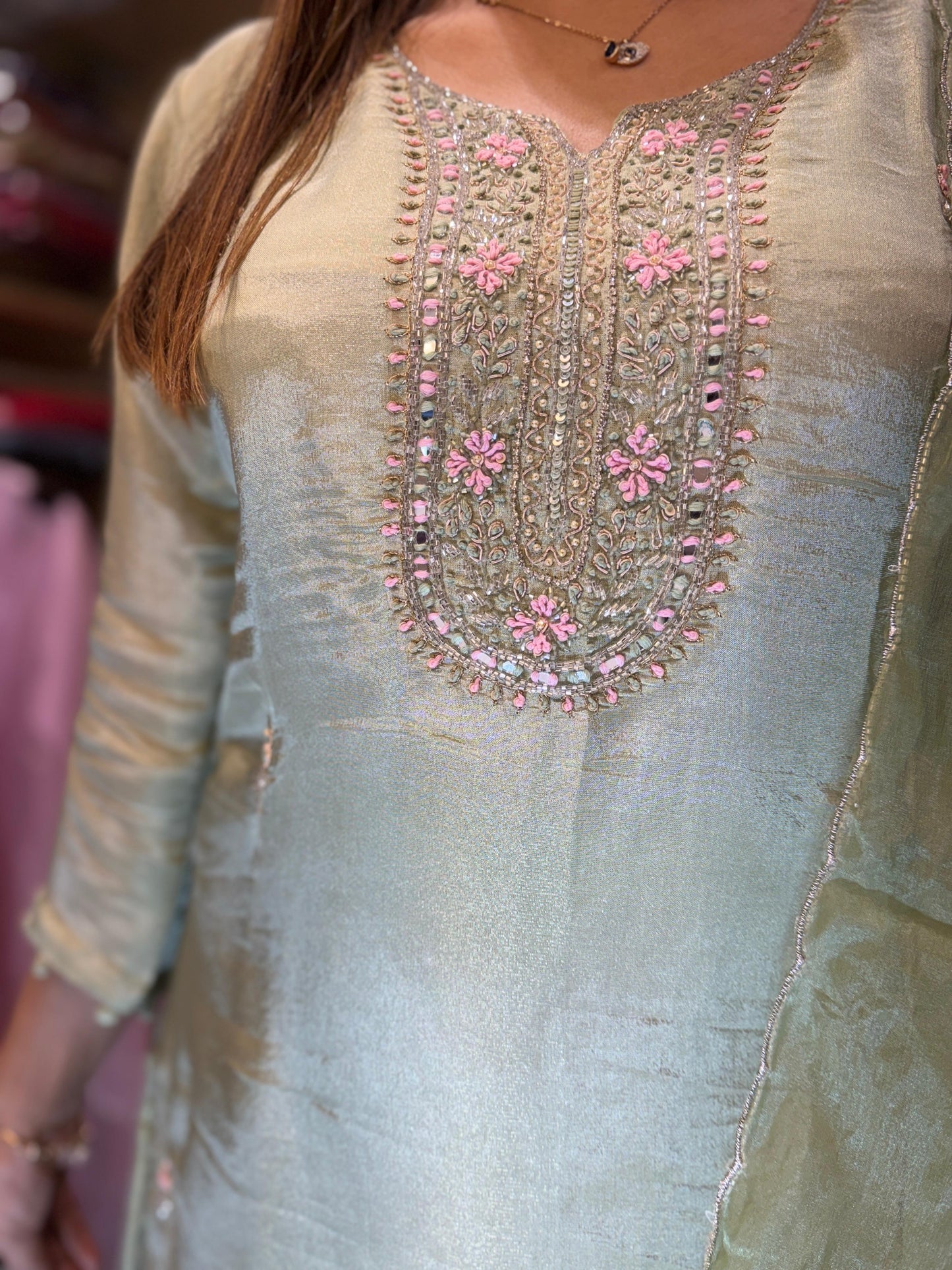 Simmer Tissue Green 3pc Set