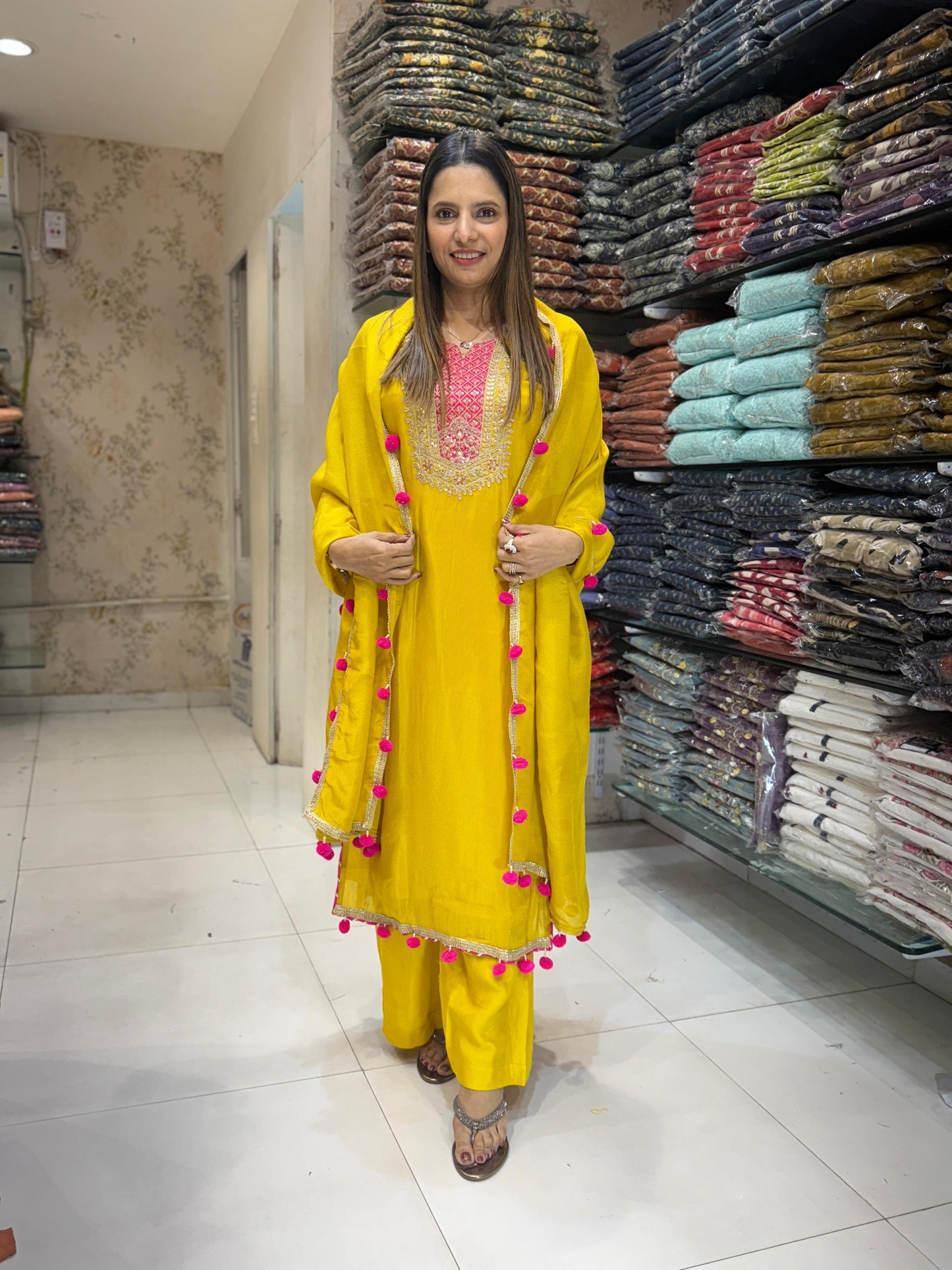 Simmer Tissue Yellow 3pc Set