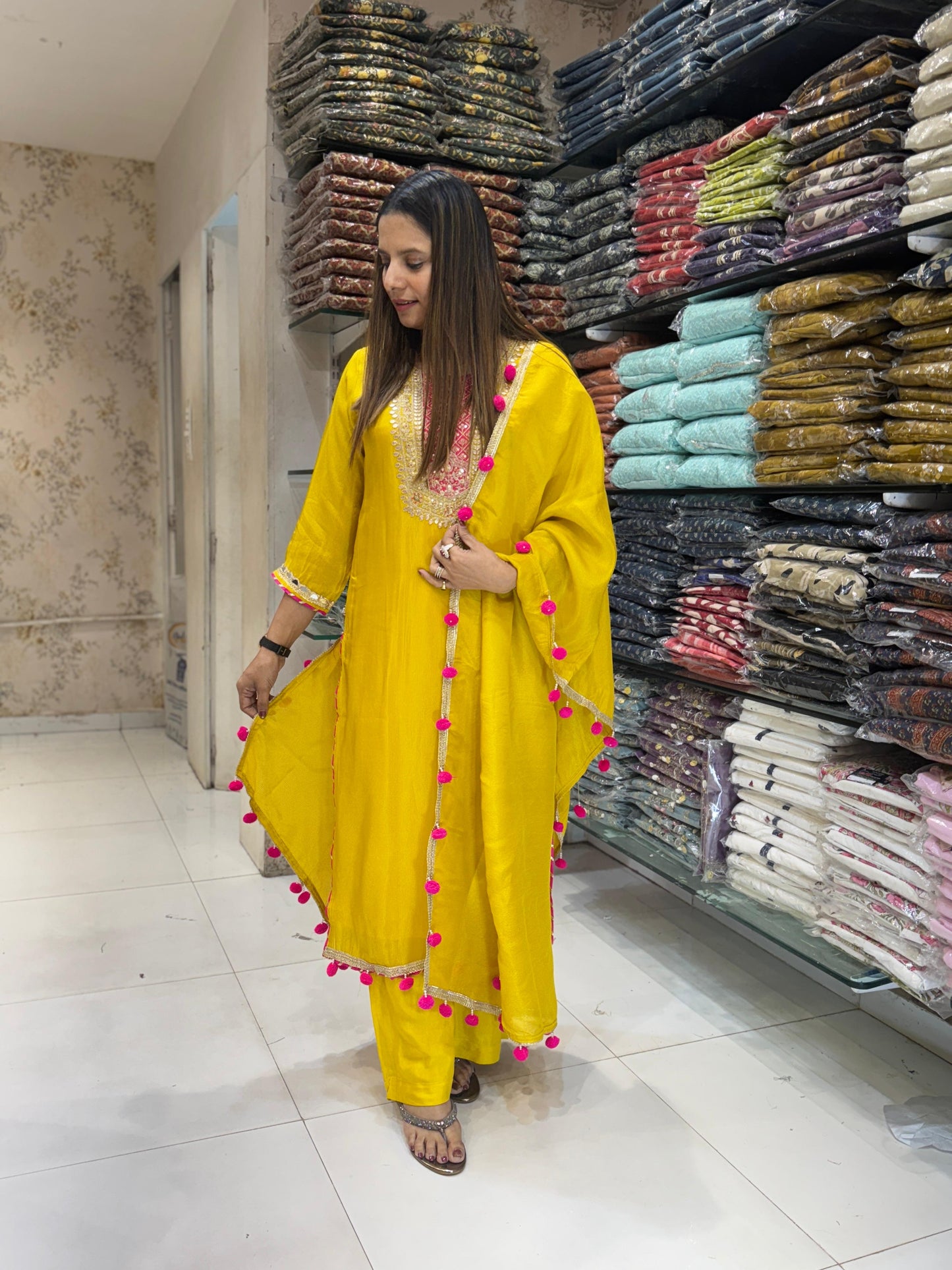 Simmer Tissue Yellow 3pc Set