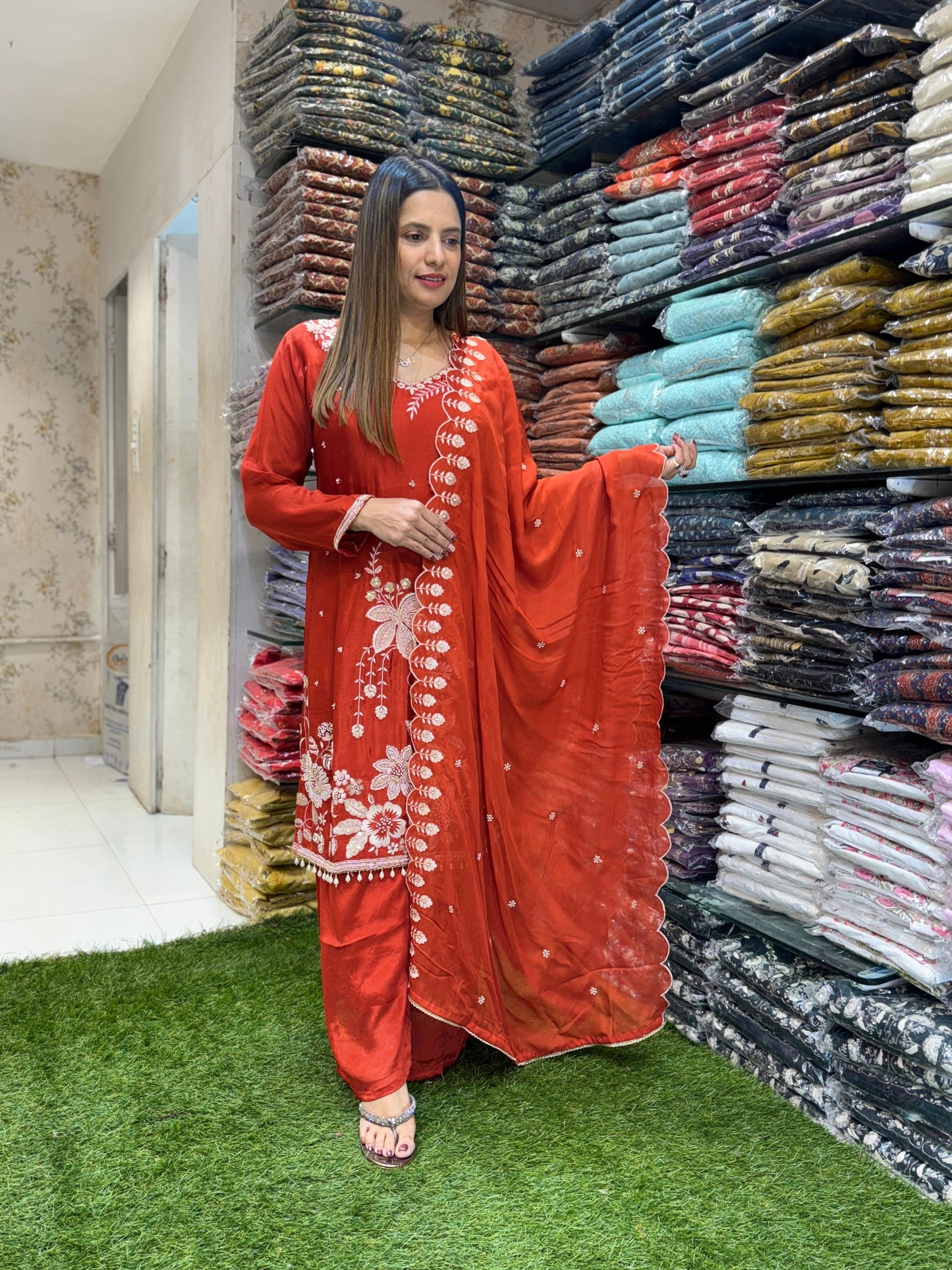 Chinon Orange 3pc Set