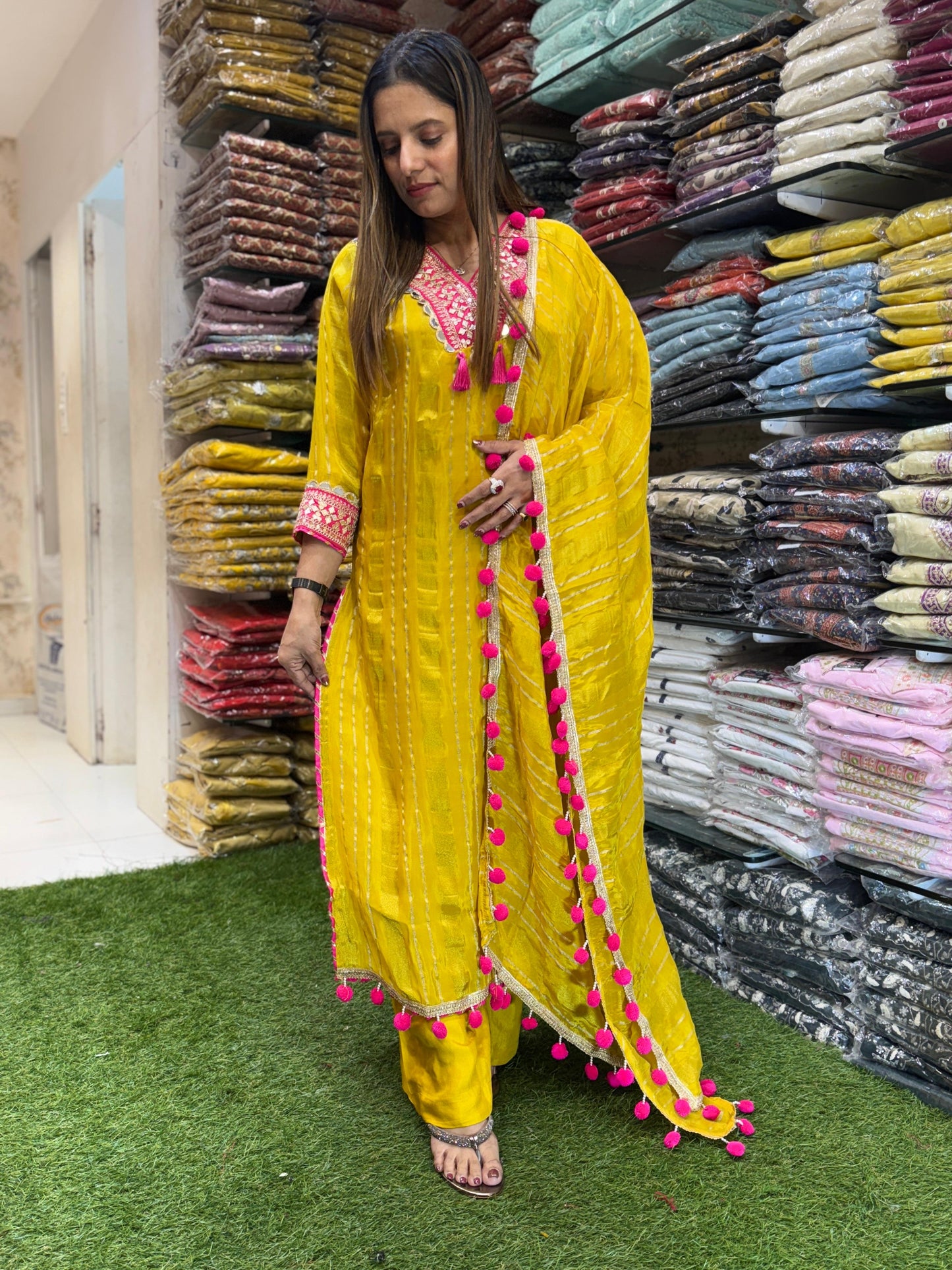 HO Silk Tissue Yellow 3pc Set