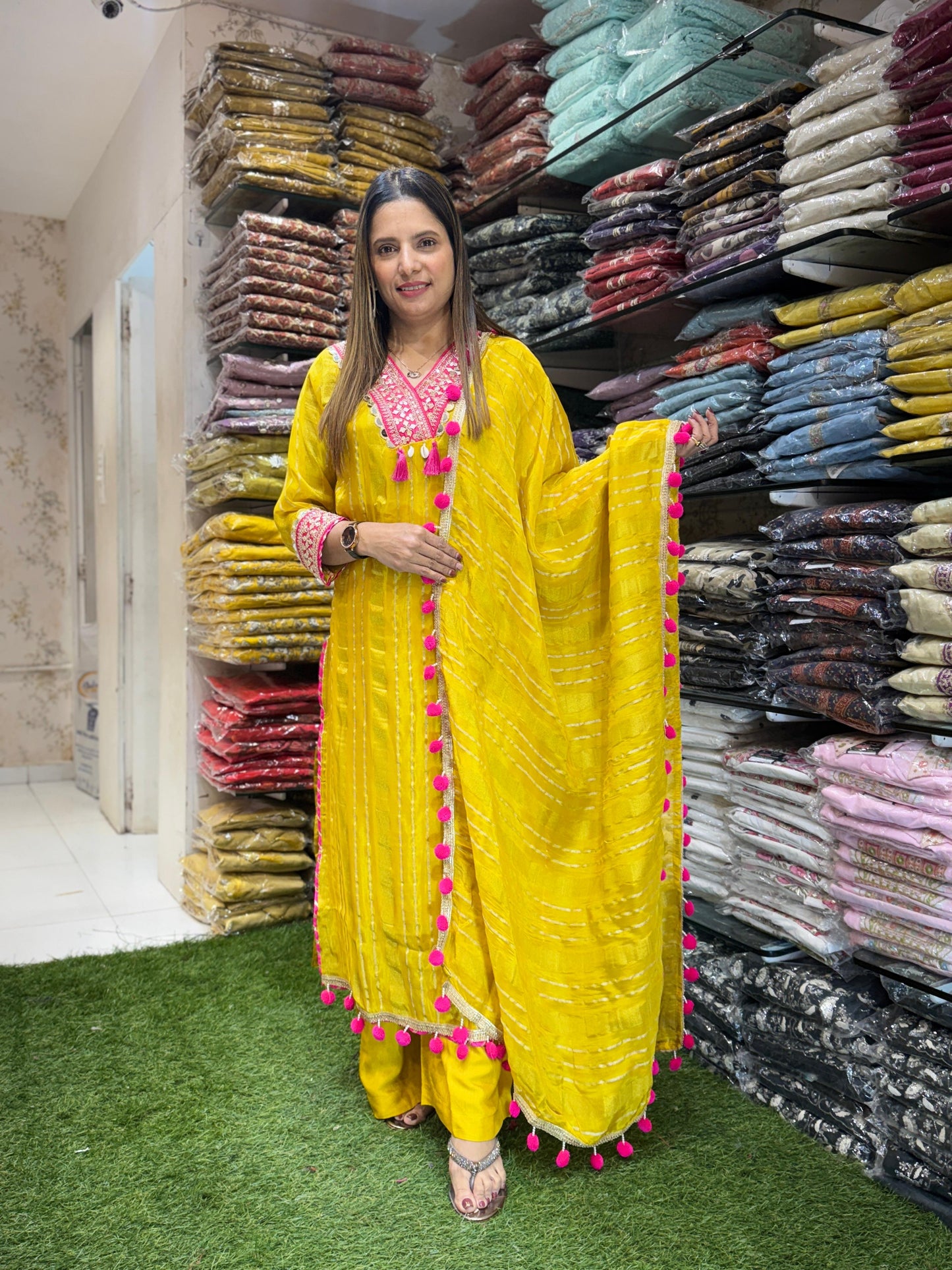 HO Silk Tissue Yellow 3pc Set