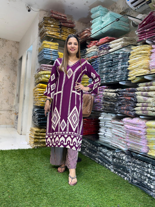 German Rayon Wine 2pc Set