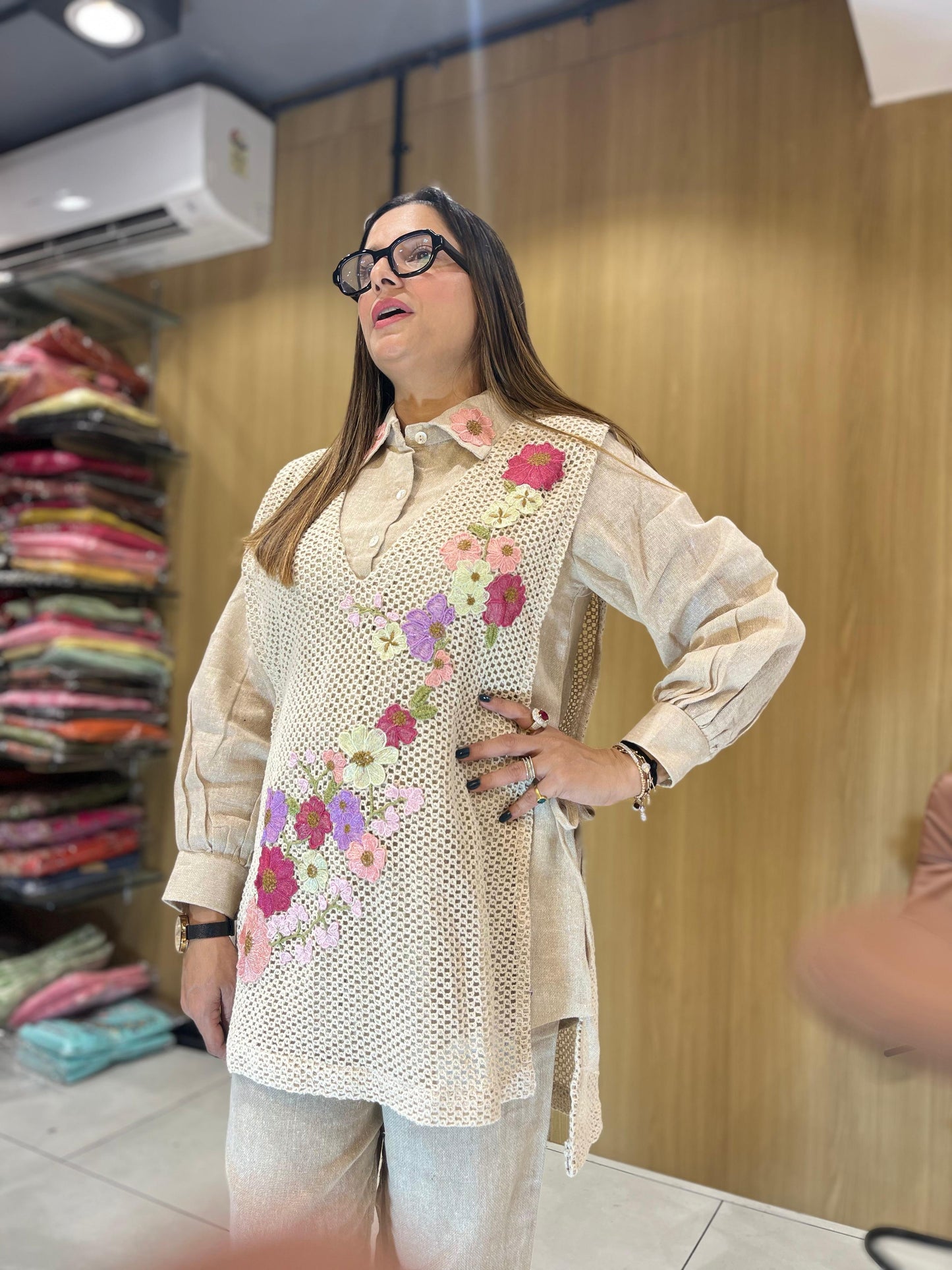 Jute Cotton Off White 3pc Set