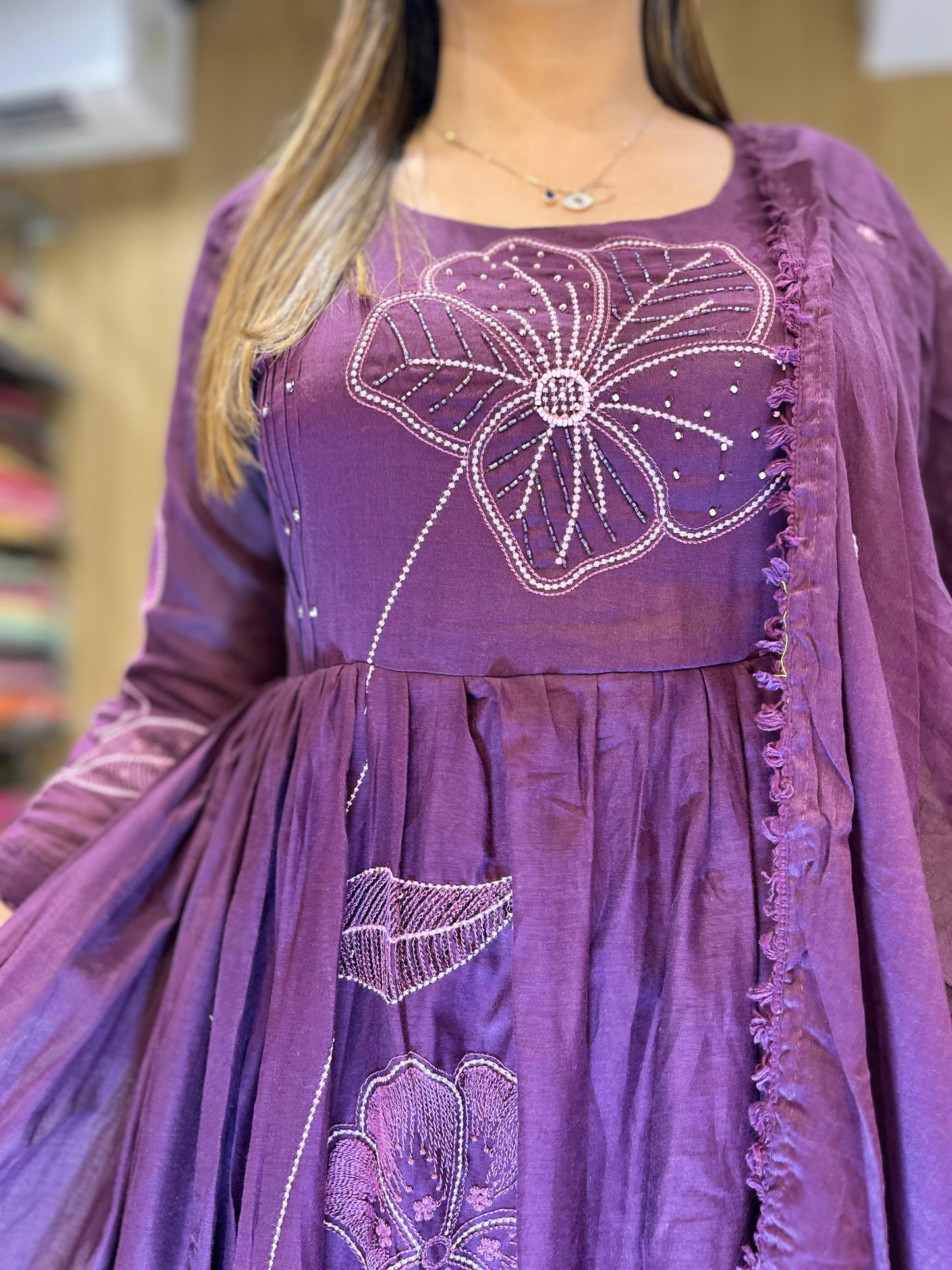 Mull Cotton Wine 3pc Set