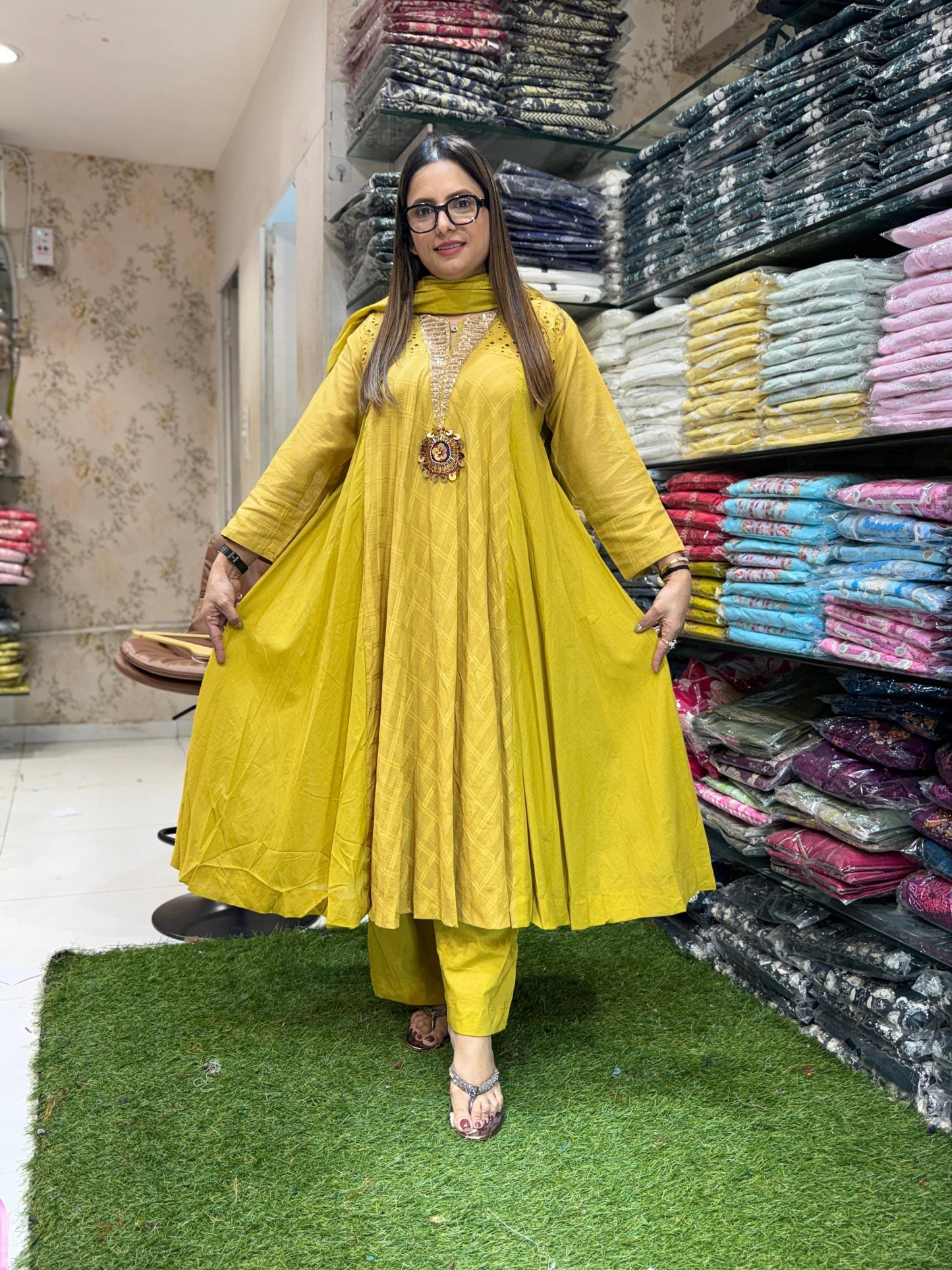 Cotton Yellow 3pc Set