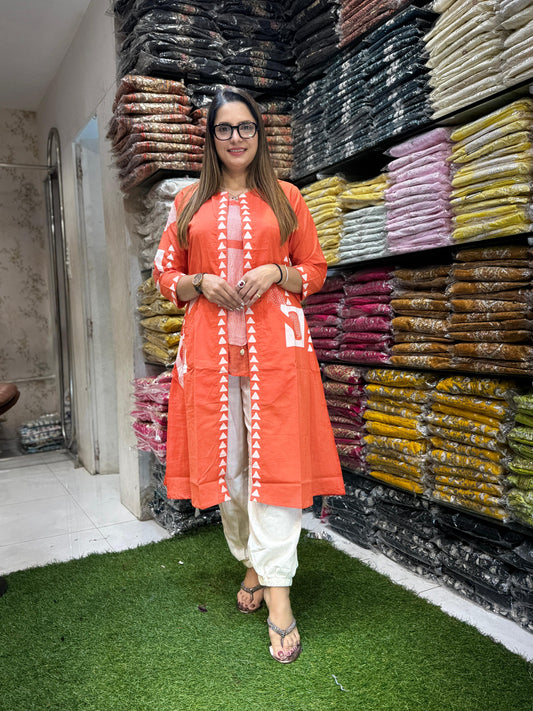 Cotton Orange 3pc Set