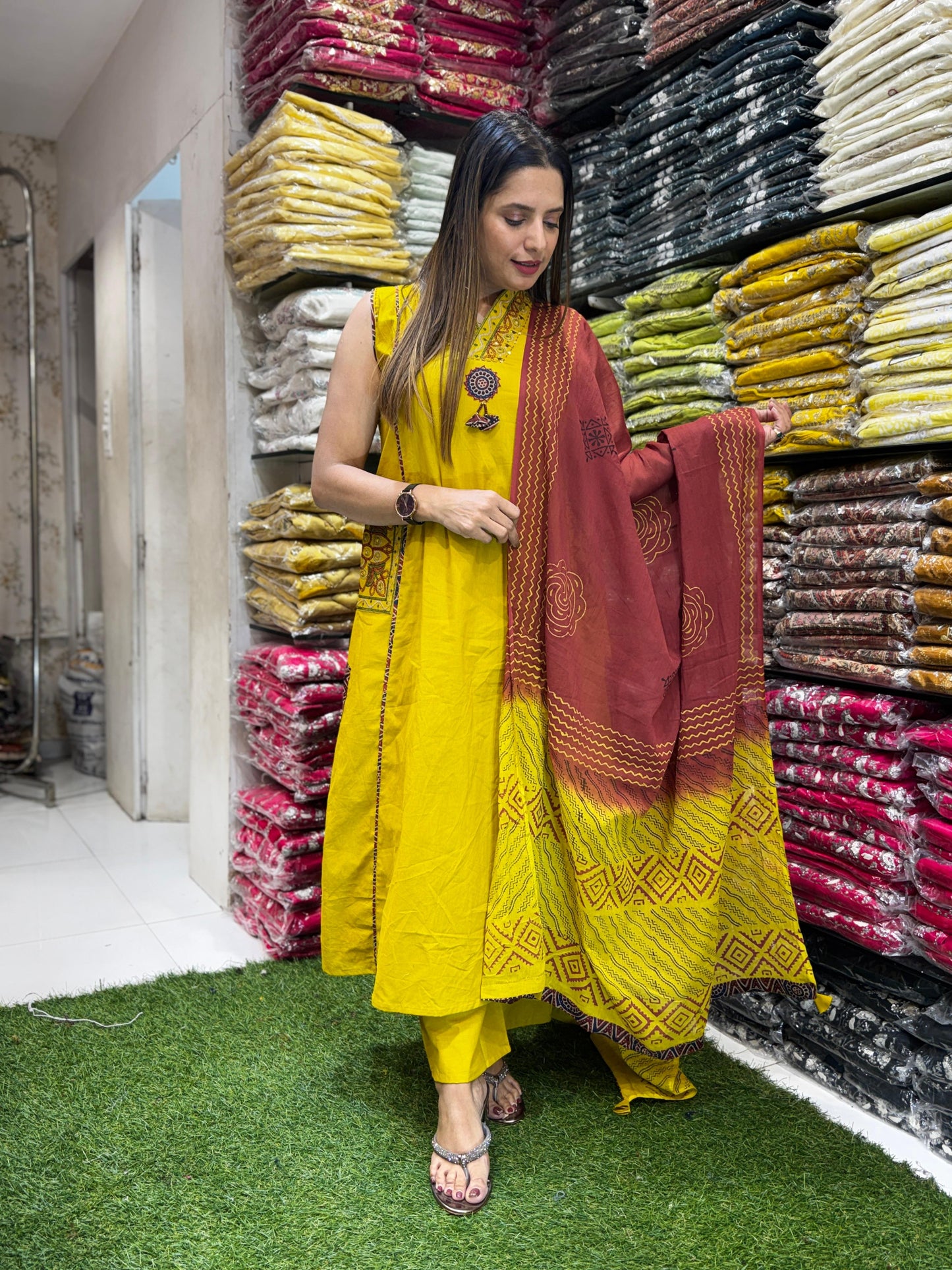 Sluv Cotton Yellow 3pc Set