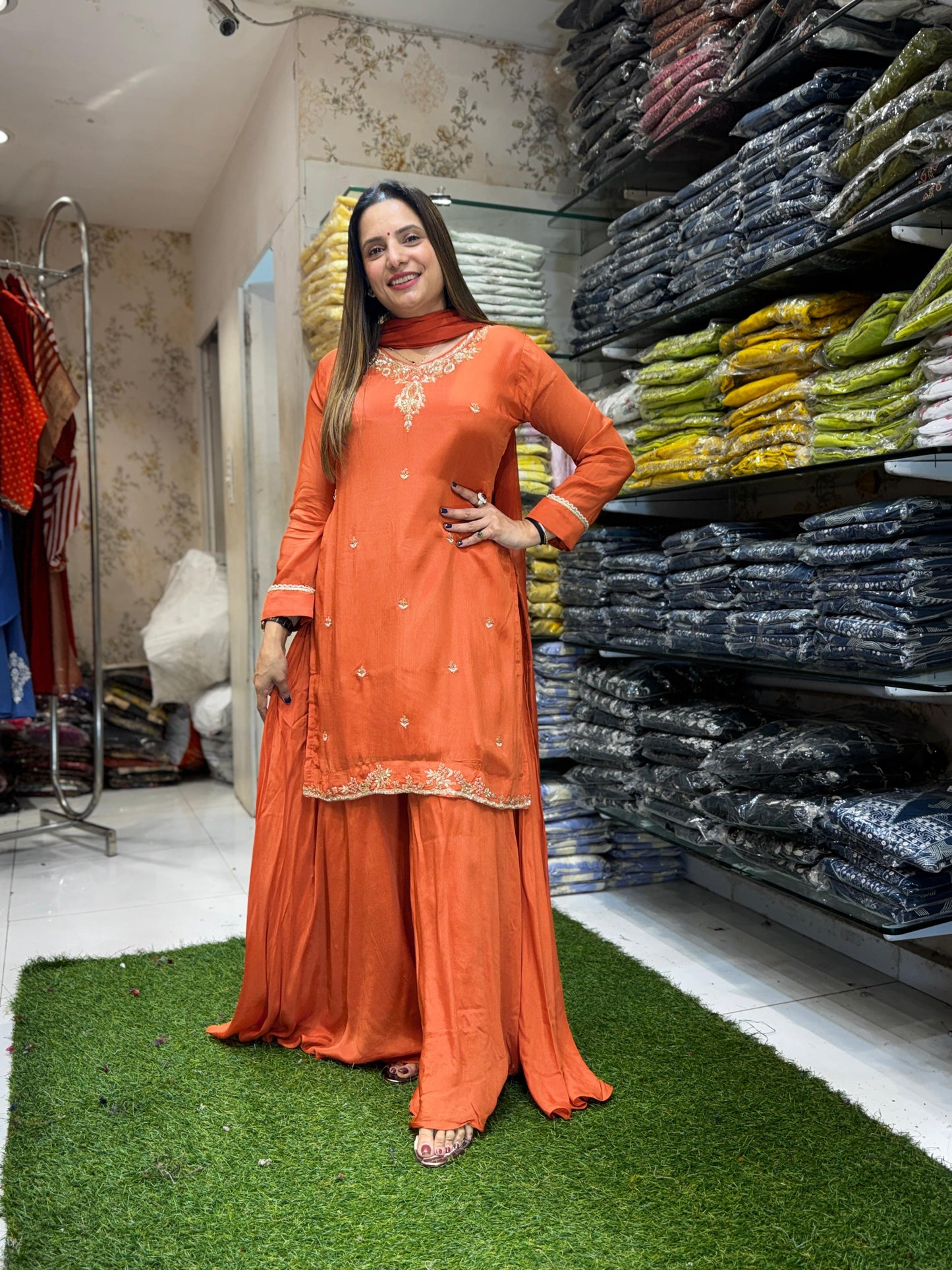 Chinon Orange 3pc Set