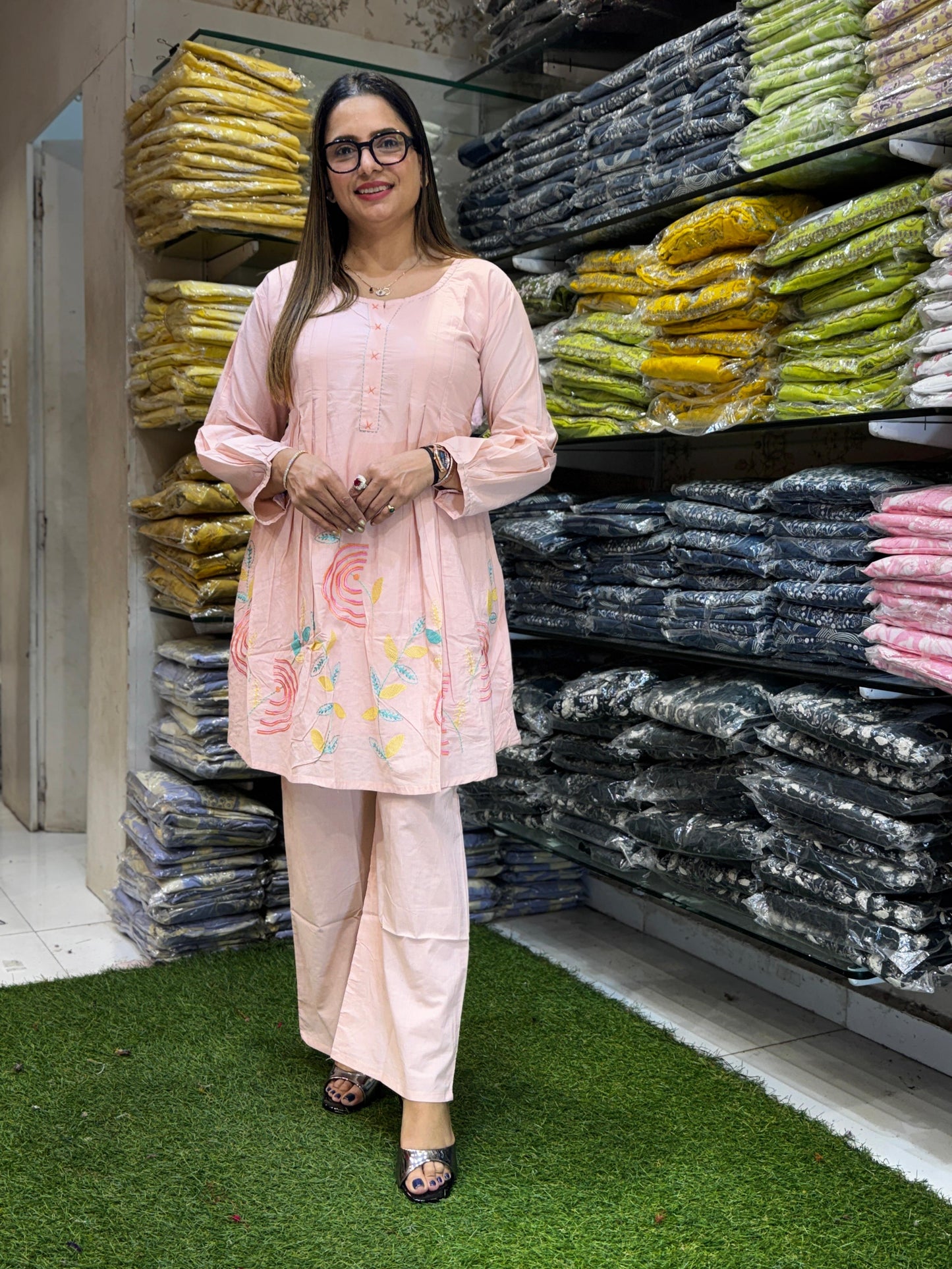 Cotton Baby Pink 2pc Set