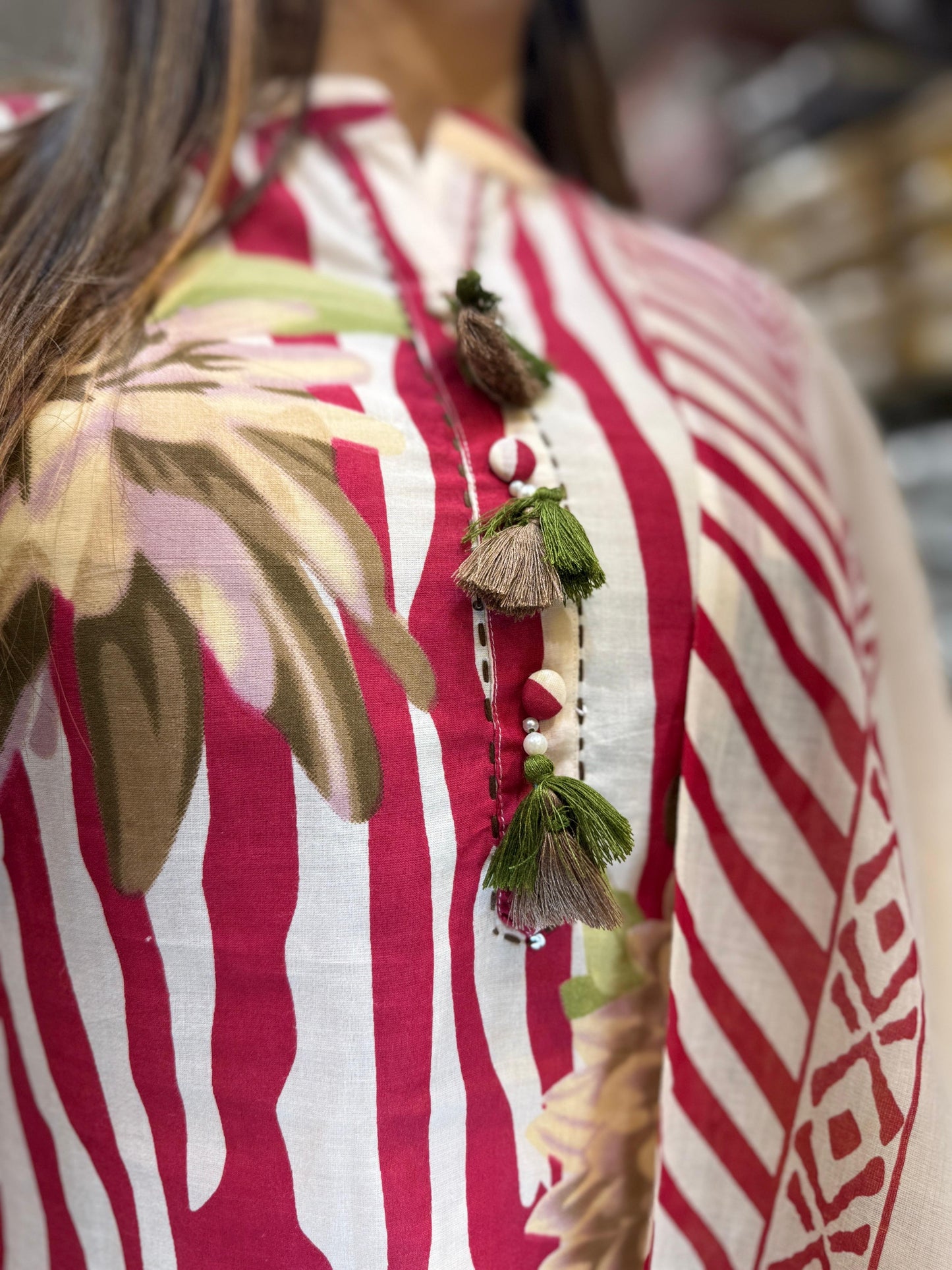 Pure Cotton Red 3pc Set