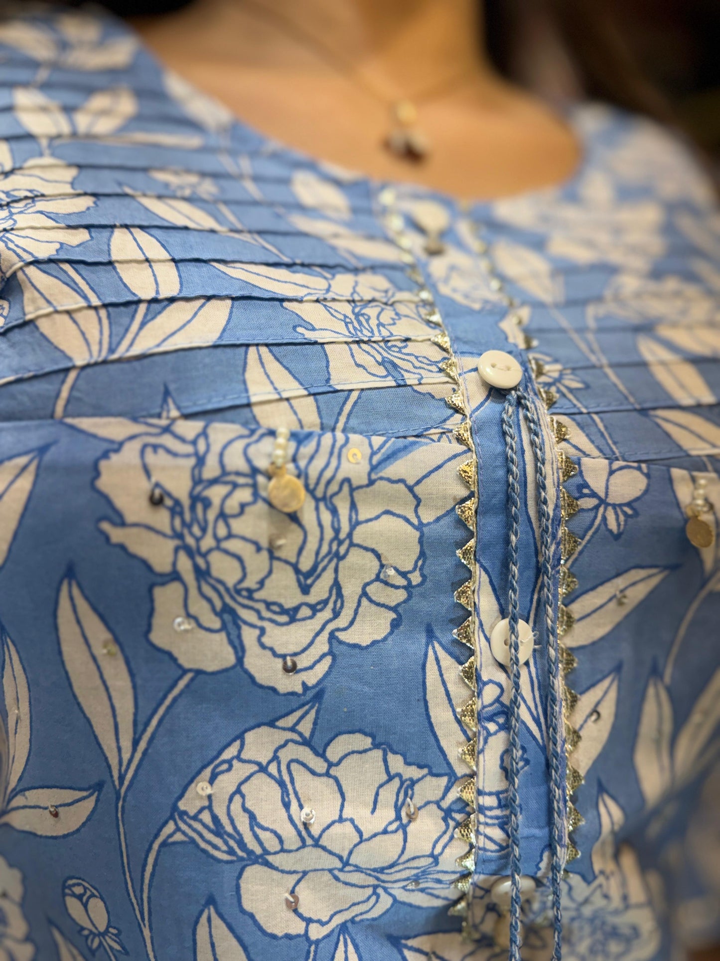 Cotton Sky Blue 3pc Set