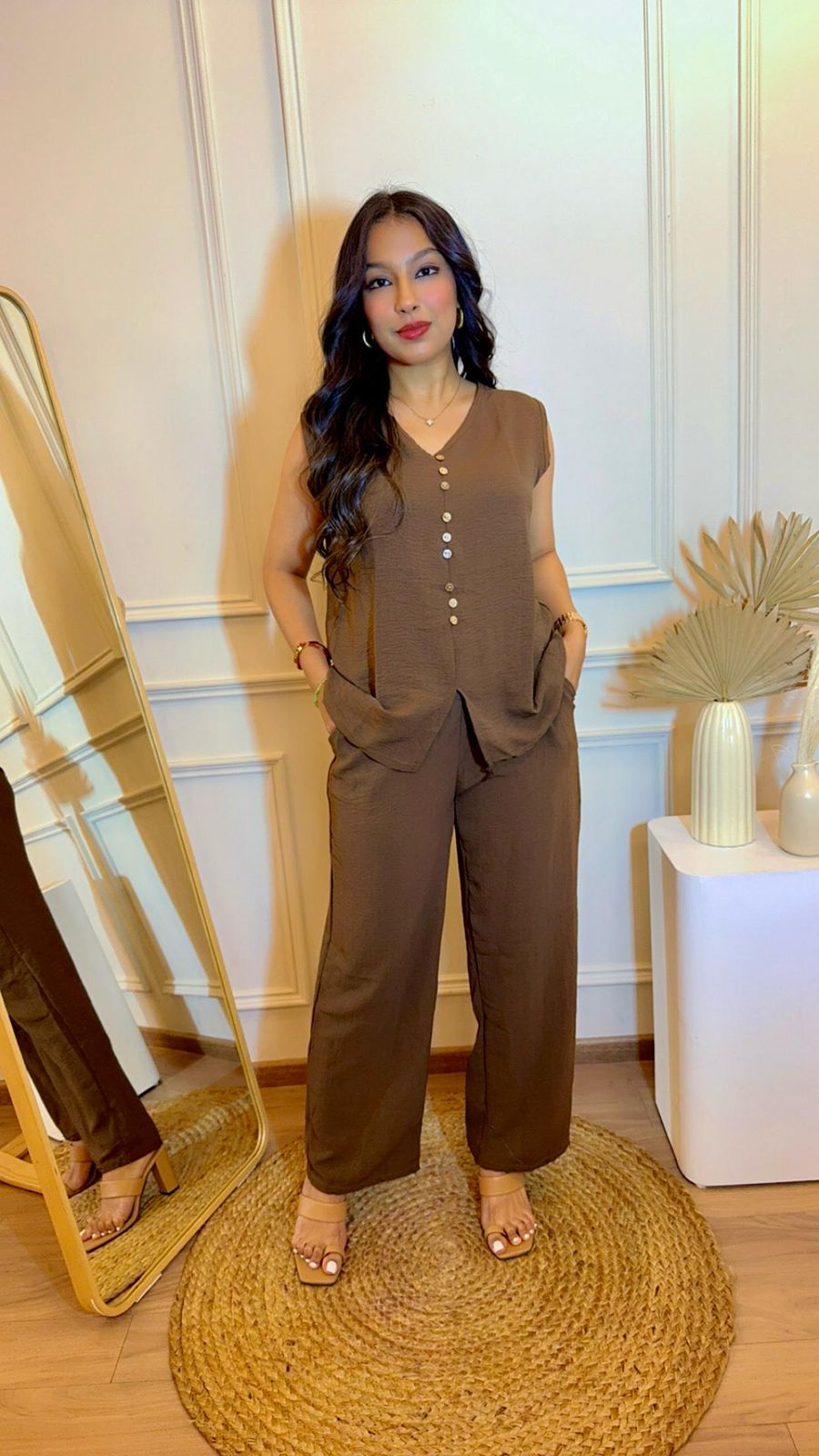 Pure Imported Cordset brown