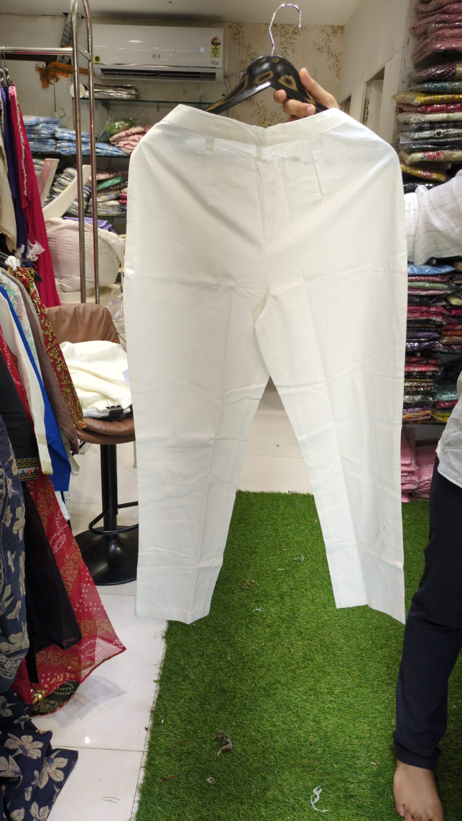 Pure Cotton Pearl White Bottom
