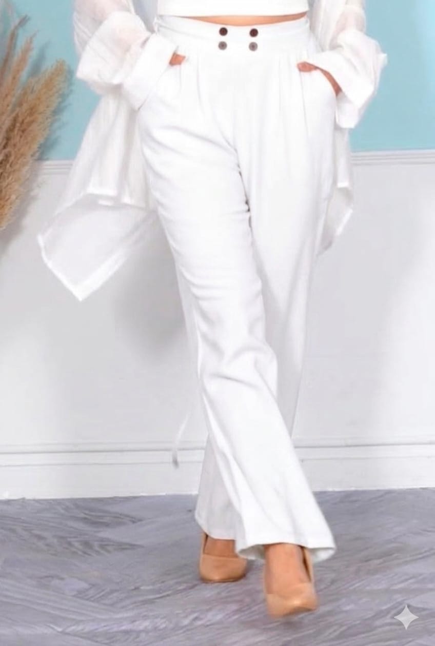 Pure Cotton Pearl White Bottom