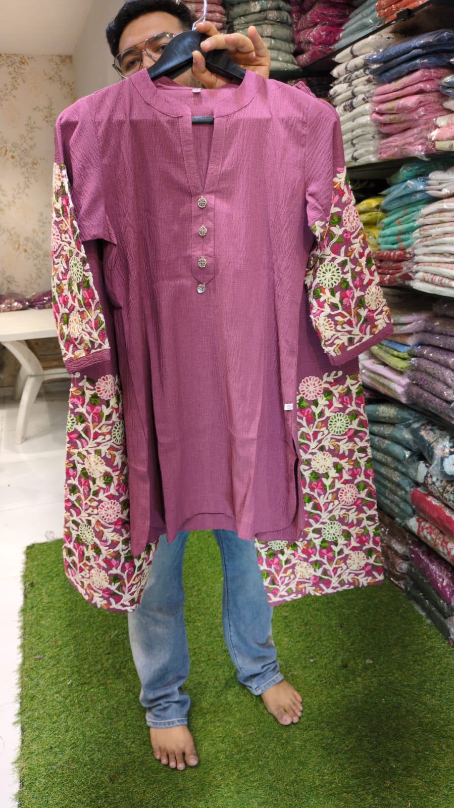 Pure Crush Silk Onion Pink 2pc Set