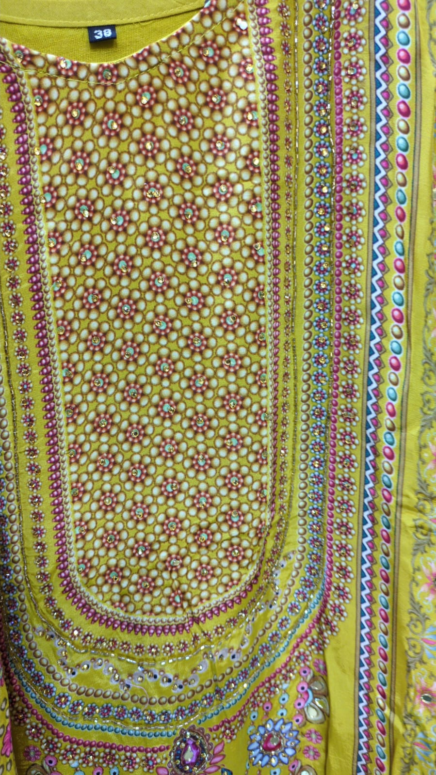 Pure Crep Mustard Yellow 3pc Set