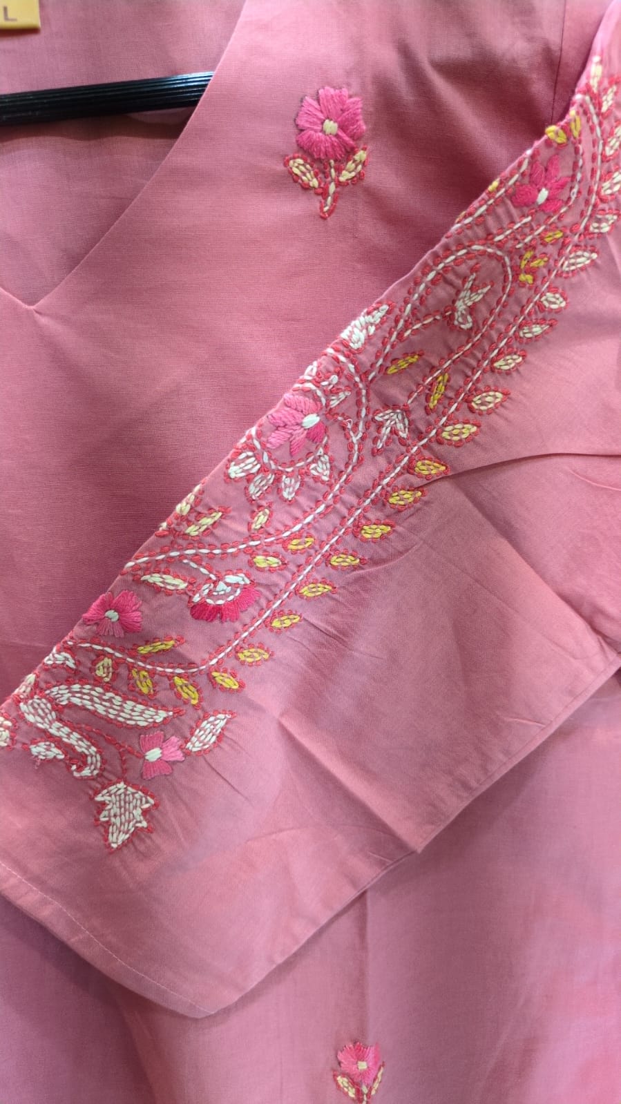 Pure Cotton Pink 3pc Set