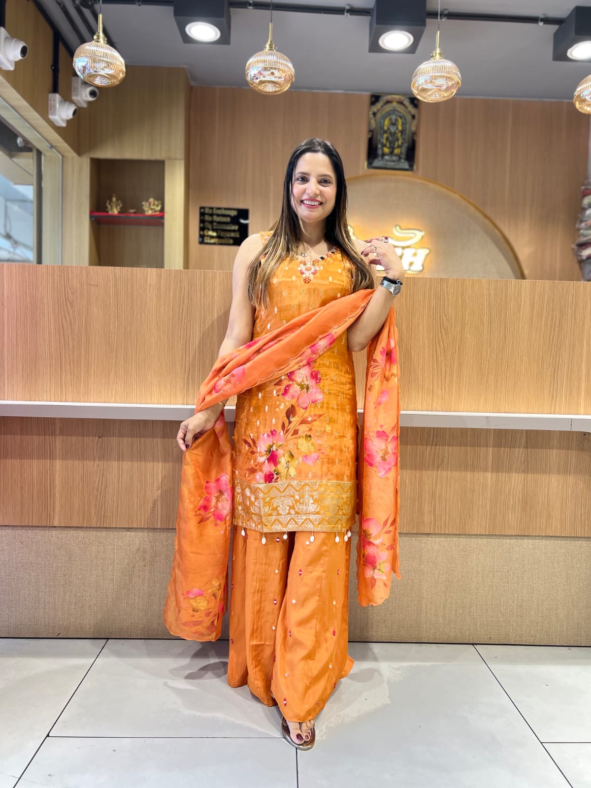 Pure Ho Silk Orange 3pc Set