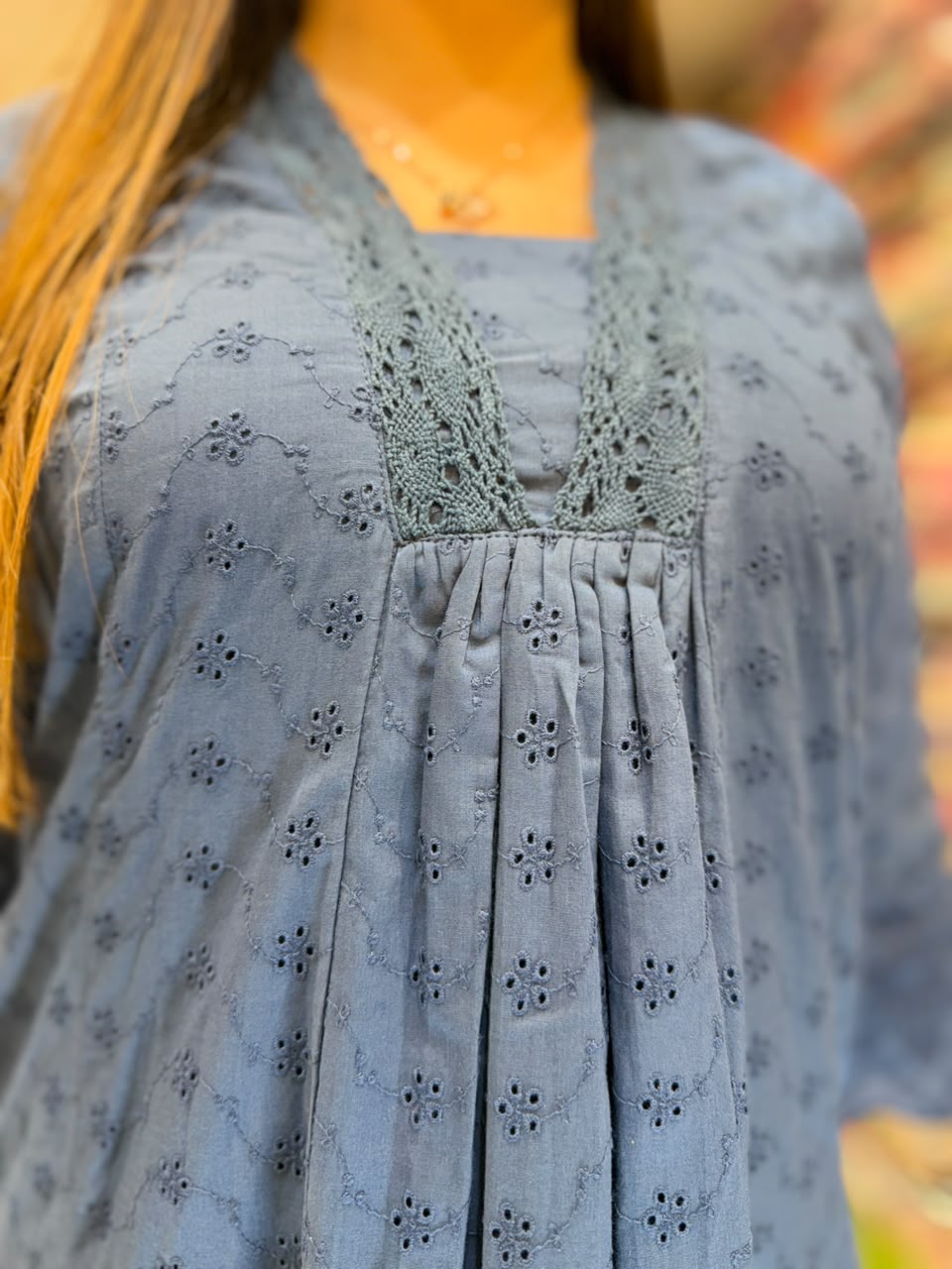 Pure Cotton Blue 2pc Set