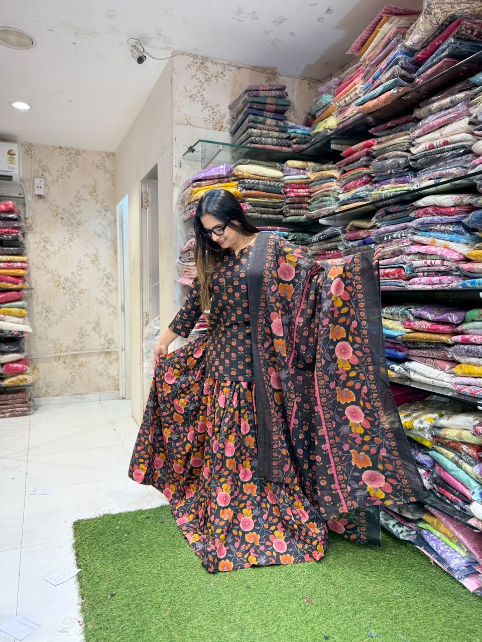 Pure Cotton Black 3pc Set