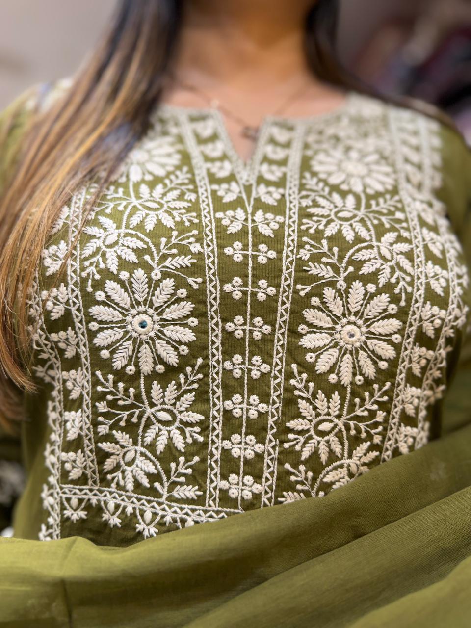 Pure Silly Cotton Green 3pc Set