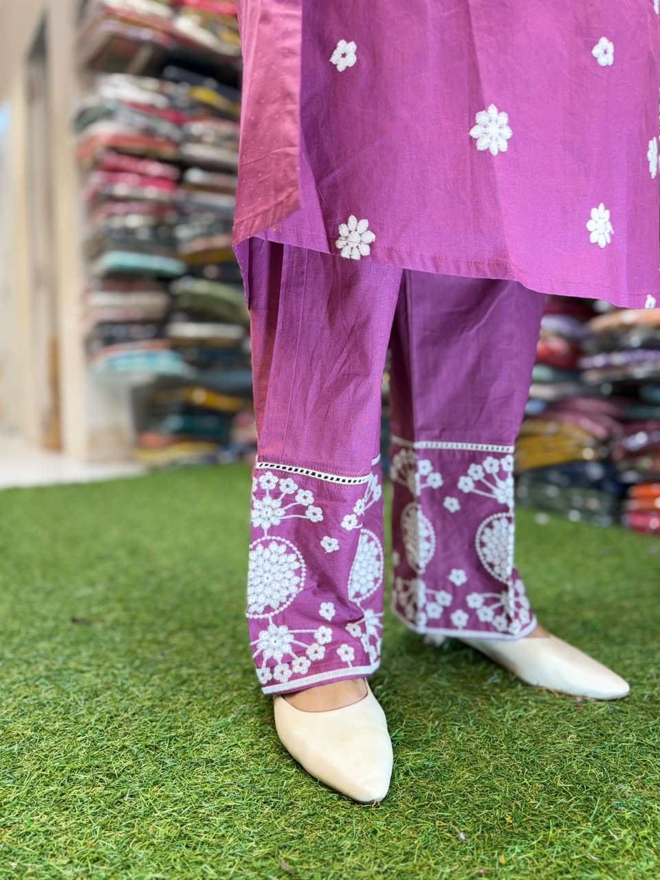 Pure Cotton Onion Pink 2pc Set