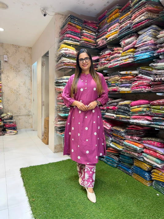 Pure Cotton Onion Pink 2pc Set
