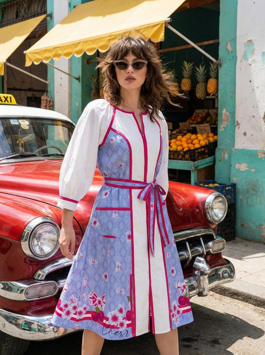 Pure cotton midi