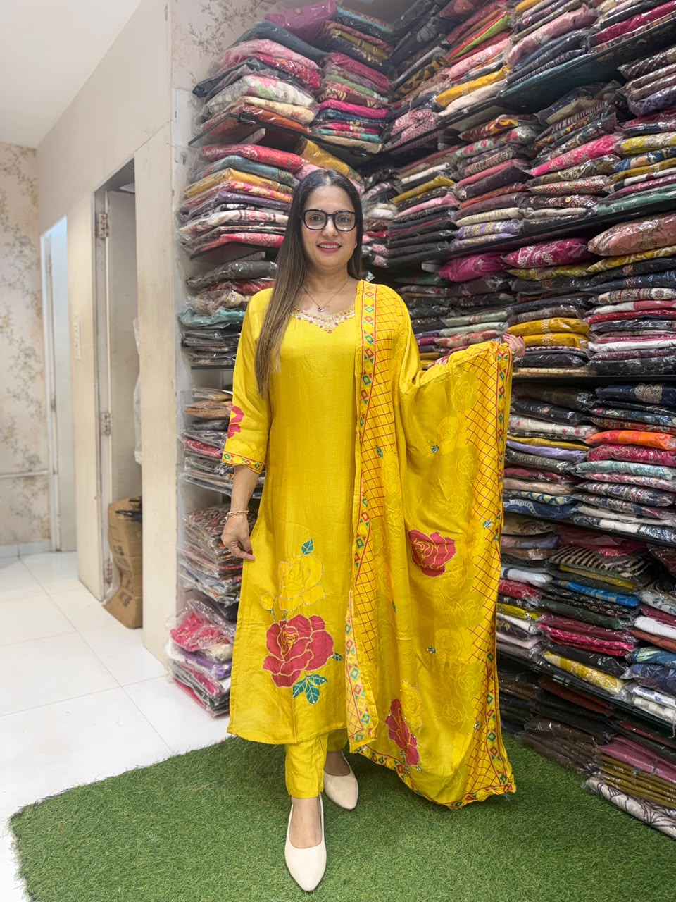 Pure Russian Dola Yellow 3pc Set