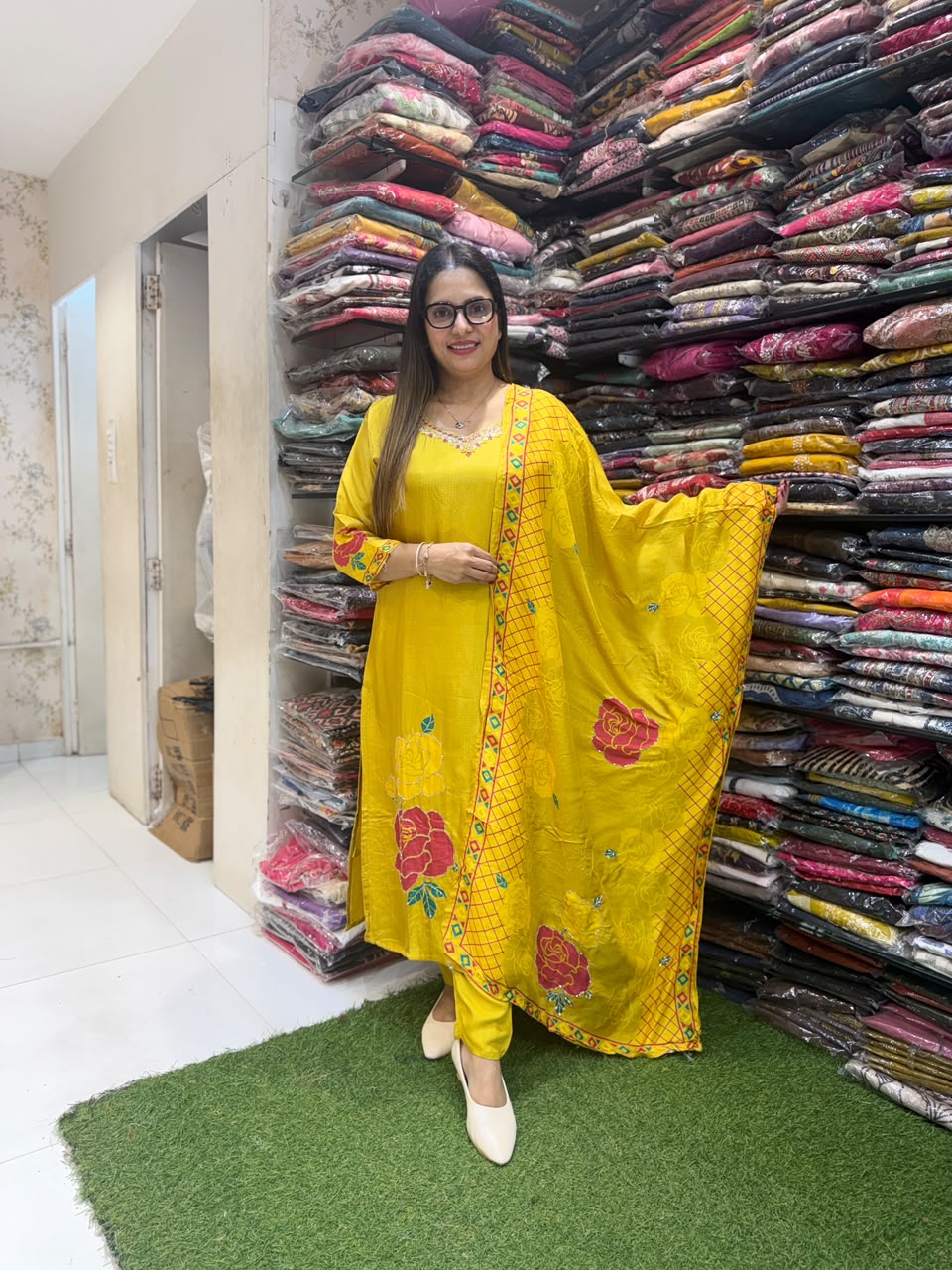 Pure Russian Dola Yellow 3pc Set
