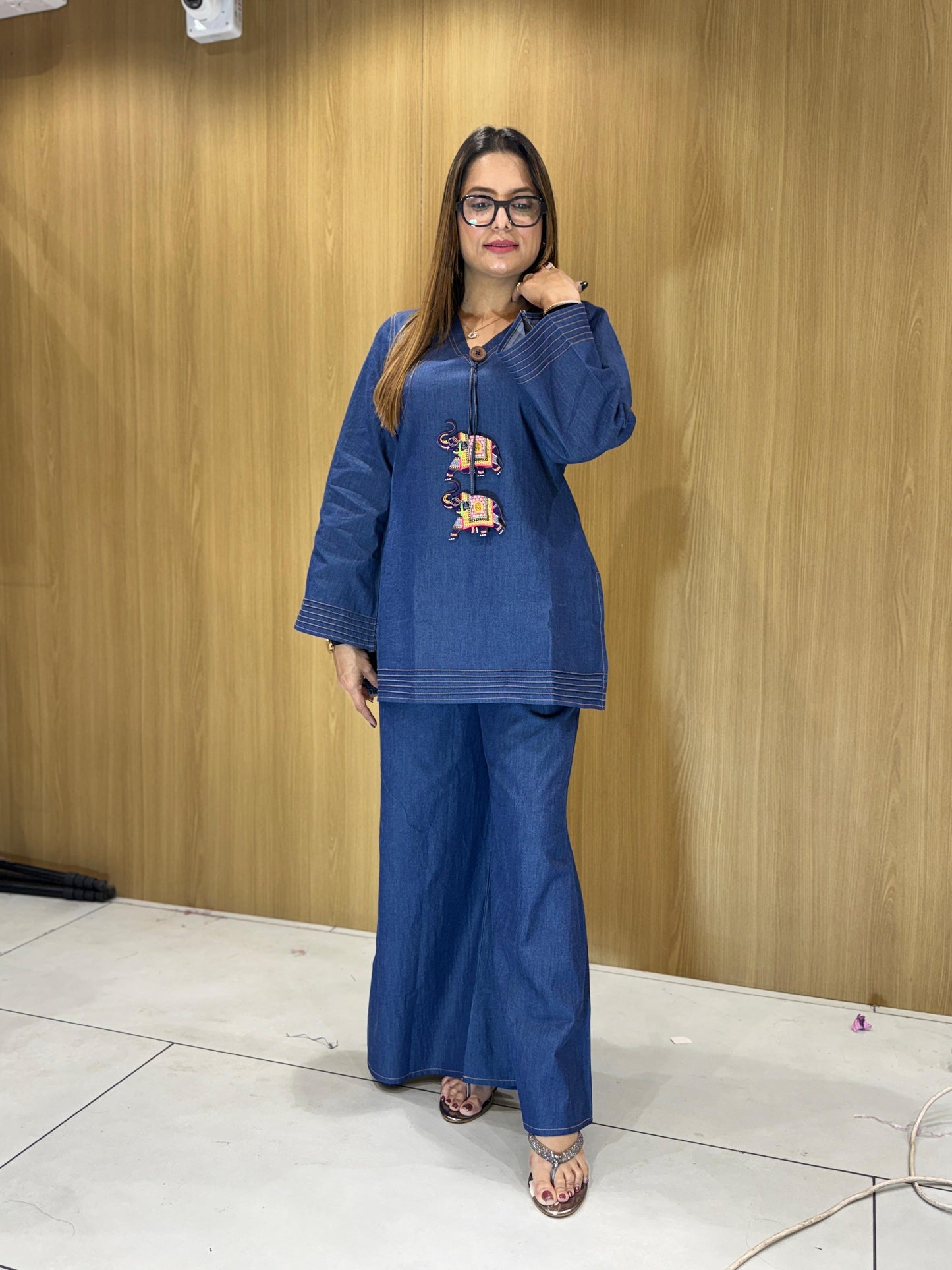 Pure Denim Blue 2pc Set