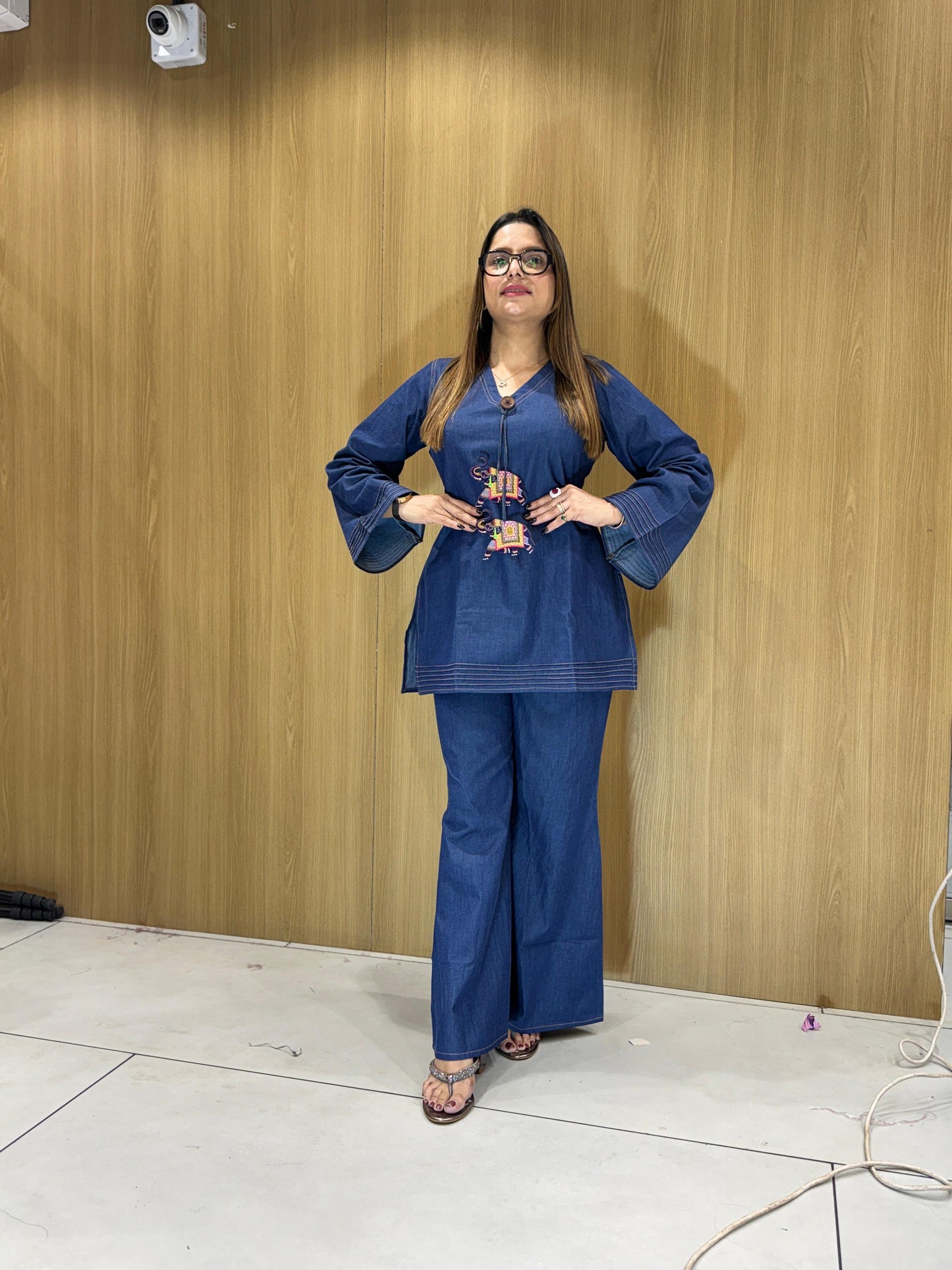 Pure Denim Blue 2pc Set