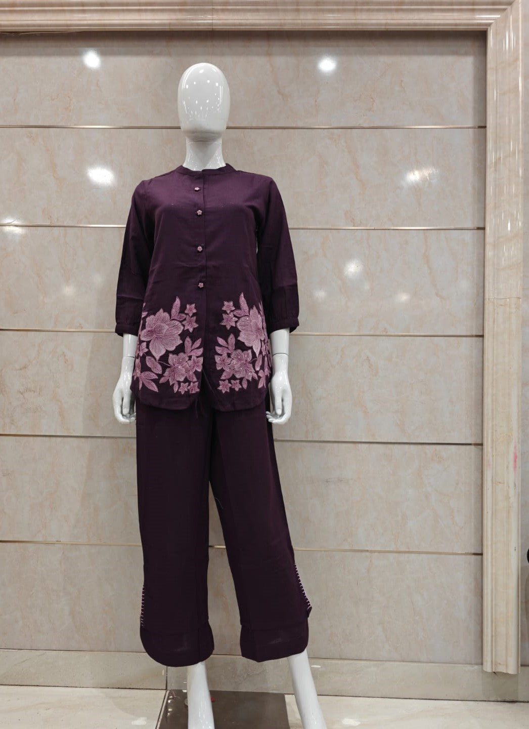Cotton Purple 2pc Set
