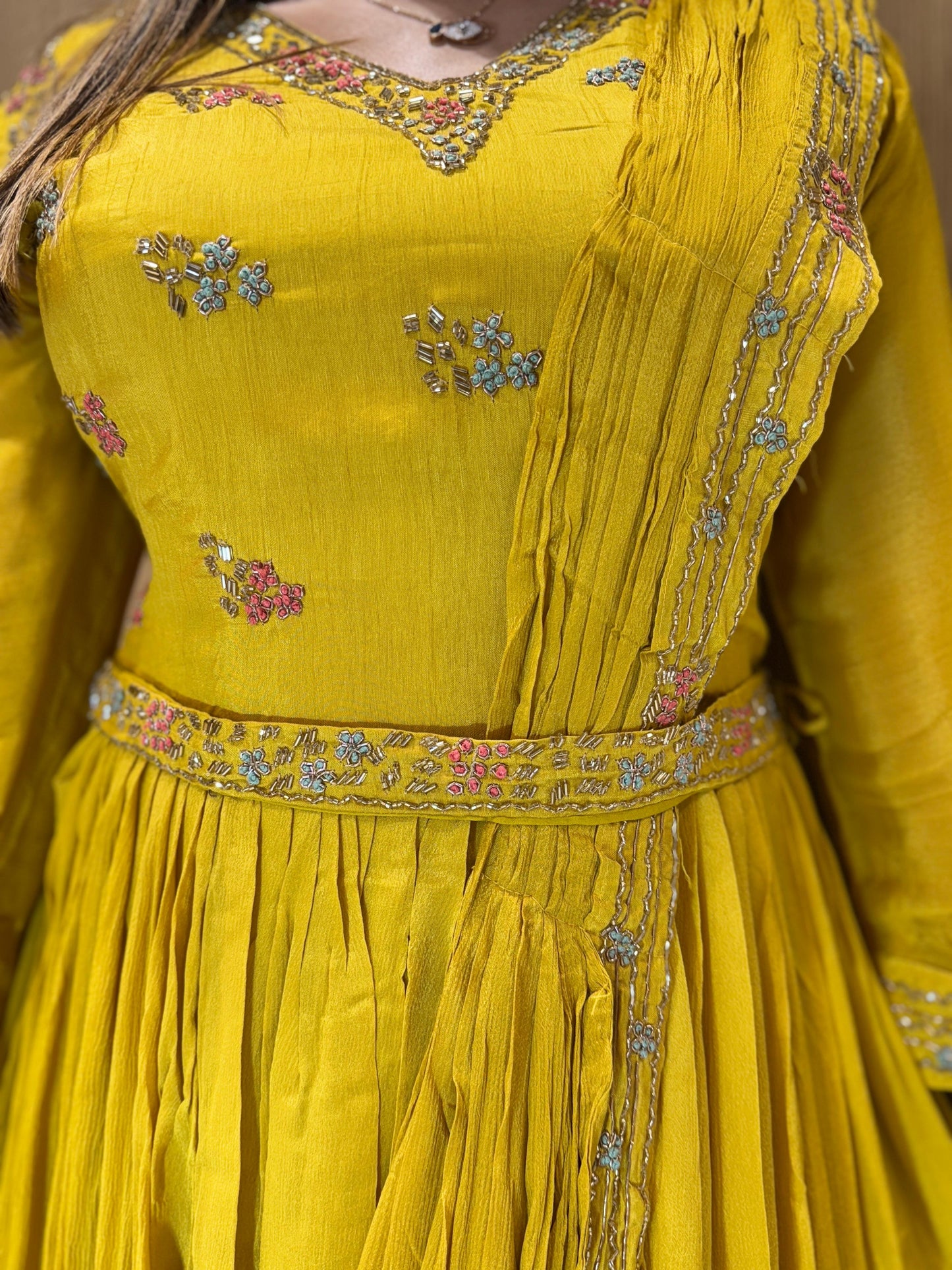 Chinon Dola Yellow Gown