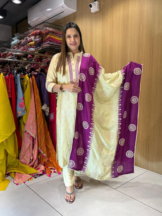 Russian Jaquard Butter 3pc Set