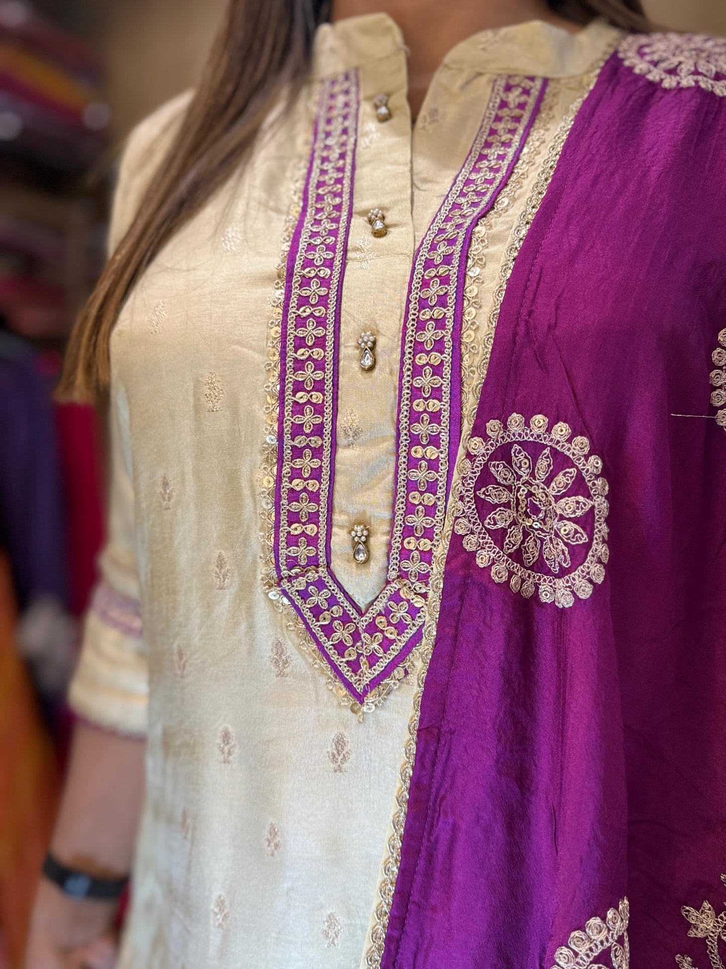 Russian Jaquard Butter 3pc Set